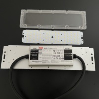Module LED d'extérieur 50-60W, 72 points SMD 3030, 120 PC, indice de protection IP65, 7500 Lumens, température de couleur 3000K-6500K, Ra70