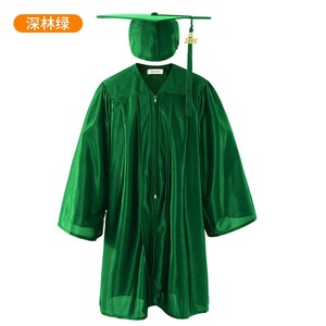 Oem Venta caliente niños graduación vestido disfraz personalizado niños preescolar vestido y gorra para la venta - Product Image 5