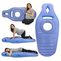 Matelas gonflable en PVC pour femmes enceintes, coussin de maternité pour position couchée, pour le camping en plein air et les jeux aquatiques