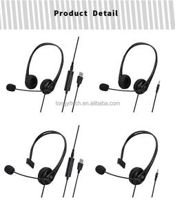 Auriculares con Cable para Computadora con Micrófono sin Cancelación de Ruido, Conector USB de 3.5 mm para PC, Portátil, Oficina, Centro de Llamadas, Teléfono, Clase en Línea - Product Image 6