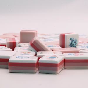 Tessere di Mahjong Americane Personalizzate a 4 Strati in Acrilico, 160 Carte, Gioco di Lusso ed Elegante per Adulti - Product Image 4