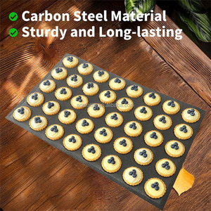 Wholesale New Arrival Muffin Round Mats Sheets Non-stick Loaf Pan Bread <b>Baking</b> <b>Silicone</b> Muffin Molds - Product Image 5