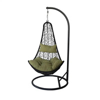 Vente chaude écologique 1pcs extérieur suspendu rotin oeuf chaise suspendue chaise