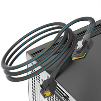Câble de données SAS pour serveur SFF-8643 vers SFF-8087 Mini-SAS HD 12 Gbit/s avec gaine tressée pour contrôleur RAID HBA et stockage NAS