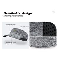 TU Élasticité Haute Qualité Golf Baseball Dry Fit Respirant Blanc Sports Casquette de Course Tennis Visière Chapeau Hommes Performance Avec Logo