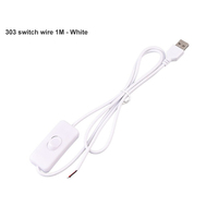 Câble de commutation de type monochrome pour éclairage LED avec lumière de croissance des plantes, 5V, étanche, USB, lumière à spectre complet, gradation de la luminosité