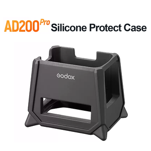 Étui de protection en silicone et ABS Godox <span class=keywords><strong>AD200PRO</strong></span>-PC avec moule exclusif pour lampe flash <span class=keywords><strong>AD200Pro</strong></span>, support de lampe double usage - Product Image 3