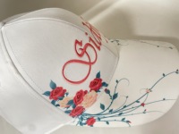 Manufacture Impression sur mesure Fleur Broderie Baseball Chapeaux Sport Snapback Casquettes 3D Broderie Vous Propre Logo Baseball Chapeaux
