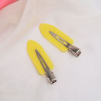 6cm sans pli pinces à cheveux Ganchos Para El Cabello brillant sans courbure bec de canard pinces à cheveux filles pinces à cheveux pour femmes accessoires