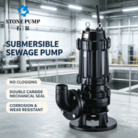 Pompe submersible WQ robuste pour eaux usées de bétail et de boucherie