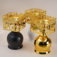 2025 luxe tour Eiffel brûleur d'encens doré céramique arôme diffuseur haut de gamme décor à la maison ornement pour Festivals Offre Spéciale moyen
