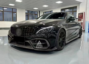 Paraurti Anteriore in Fibra di Carbonio di Alta Qualità per Mercedes Benz W205 C200 C260 C300 C43 C63 C63S AMG Coupé/Sedan 2015-2021 BodyKit - Product Image 6