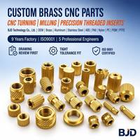 Servicios de Fabricación de Piezas de Torneado de Latón de Precisión CNC Personalizadas de Alta Calidad con Torno Automático