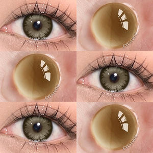 EYESHARE Lentilles de contact colorées Crazy Lens pour cosplay, lentilles rouges pour Halloween, lentilles souples, lentilles <span class=keywords><strong>Sharingan</strong></span> - Product Image 3