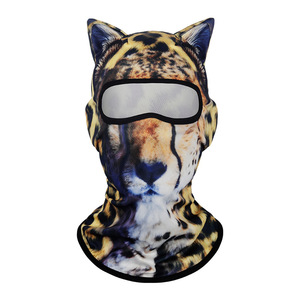 3D Animal Print Facekini Mask Unisex Breathable Quick Dry Cycling Headgear All Seasons Outdoor Sunshade - Product Image 5