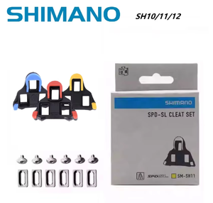 Juego <span class=keywords><strong>de</strong></span> tacos <span class=keywords><strong>Shimano</strong></span> SH10 SH11 SH12 -SL con flotación <span class=keywords><strong>de</strong></span> 0/2/6 grados y accesorios <span class=keywords><strong>de</strong></span> montaje <span class=keywords><strong>para</strong></span> <span class=keywords><strong>pedales</strong></span> <span class=keywords><strong>de</strong></span> <span class=keywords><strong>bicicleta</strong></span> <span class=keywords><strong>de</strong></span> carretera - Product Image 1