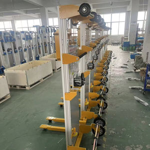 Chariot élévateur manuel SHUNCHA avec treuil, capacité de 181 kg, chariot élévateur manuel multifonctionnel, transpalette manuel - Product Image 1