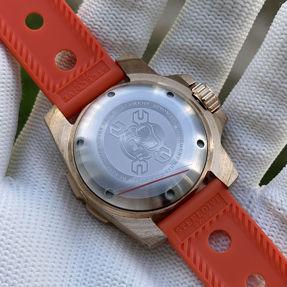 STEELDIVE SD1948S Bronze Diver Watch, 1000M Waterproof, Japan NH35