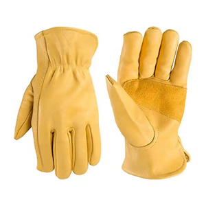 Gants de conduite en cuir d'hiver de haute qualité pour hommes Gants d'habillage du Pakistan - Product Image 3