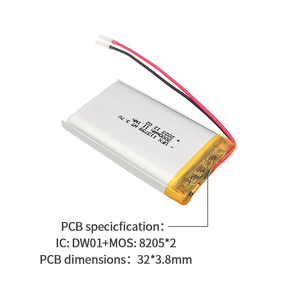 Ufx113759 HT Pin 3.7V 3000mAh dung lượng cao năng lượng tế bào-Thích hợp cho thiết bị y tế/máy ảnh sao lưu - Product Image 3