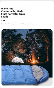 Saco de Dormir con Capucha Dericsson, Ultraligero, para Acampar, para Adultos, para Todas las Estaciones, para Senderismo y Viajes al Aire Libre - Product Image 4