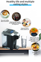 Activateur d'eau à résonance moléculaire à ondes Schumann quantiques 7,6 Hz avec contrôle tactile intelligent, en plastique, portable, pour utilisation en extérieur et en camping-car