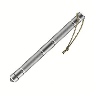 Ensemble couteau-fourchette multifonctionnel de survie en aluminium pour extérieur, mini, pliable, pour camping et randonnée - Product Image 2