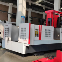 Machine CNC 5 axes GV2540, grande machine CNC à portique 5 axes avec tête pivotante et fonction RTCP, structure de portique à haute rigidité