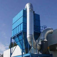 Nouvel équipement de dépoussiérage à jet pulsé, efficacité de 99 % à 99,9 %, nettoyage automatique des cendres pour les cimenteries, les sites miniers, les matériaux de construction
