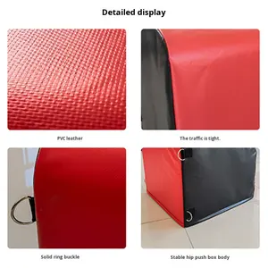 Boîte d'entraînement et <span class=keywords><strong>de</strong></span> fitness pour les articulations <span class=keywords><strong>de</strong></span> <span class=keywords><strong>la</strong></span> hanche, boîte <span class=keywords><strong>de</strong></span> poussée <span class=keywords><strong>de</strong></span> hanche, imperméable et antidérapante, coussin <span class=keywords><strong>de</strong></span> <span class=keywords><strong>pont</strong></span> pour soulever les fesses, boîte <span class=keywords><strong>de</strong></span> <span class=keywords><strong>saut</strong></span> souple - Product Image 2