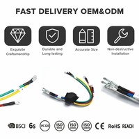 Kabel Pengisian Daya EV 22kw Berdaya Tinggi dan Harness Kabel Tipe 2 GB/T dan CCS2 untuk Stasiun Pengisian Cepat Level 2 dan DC