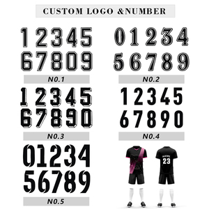 Set di Maglie da Calcio Personalizzate all'Ingrosso, Traspiranti, a Manica Corta, con Logo Personalizzato per <span class=keywords><strong>Club</strong></span> Sportivi - Product Image 4