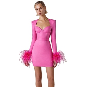 Sexy Hot Pink Night Dresses