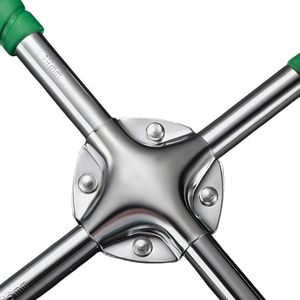 Llave cruzada para neumáticos de acero Cr-V con palanca extendida, alta dureza, herramienta universal para reparación de automóviles, sin mango - Product Image 3