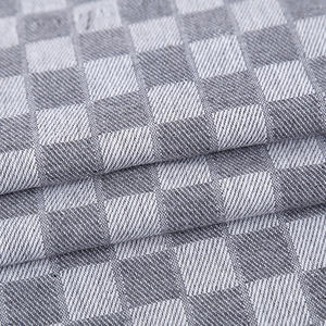 Nouvelle mode chaude 100% coton Jacquard Plaids tissu teint en fil vert vichy pour manteaux vestes chaussures doublure accessoires pour garçon - Product Image 3