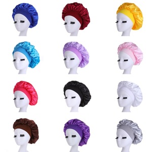 Amazen Wide-Edge High Elasticity Ding Sleeper Hat Peluquería <span class=keywords><strong>para</strong></span> mujer Toalla <span class=keywords><strong>para</strong></span> el cuidado del cabello <span class=keywords><strong>para</strong></span> belleza Toalla <span class=keywords><strong>para</strong></span> secar el cabello - Product Image 3