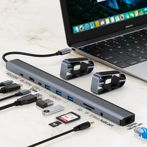 Concentrateur USB Type-C personnalisé OEM HD-MI chargeur d'alimentation PD USB3.0 USB-C adaptateur USB pour station d'accueil <span class=keywords><strong>Surfacepro</strong></span> Type C USB3.0 - Product Image 2