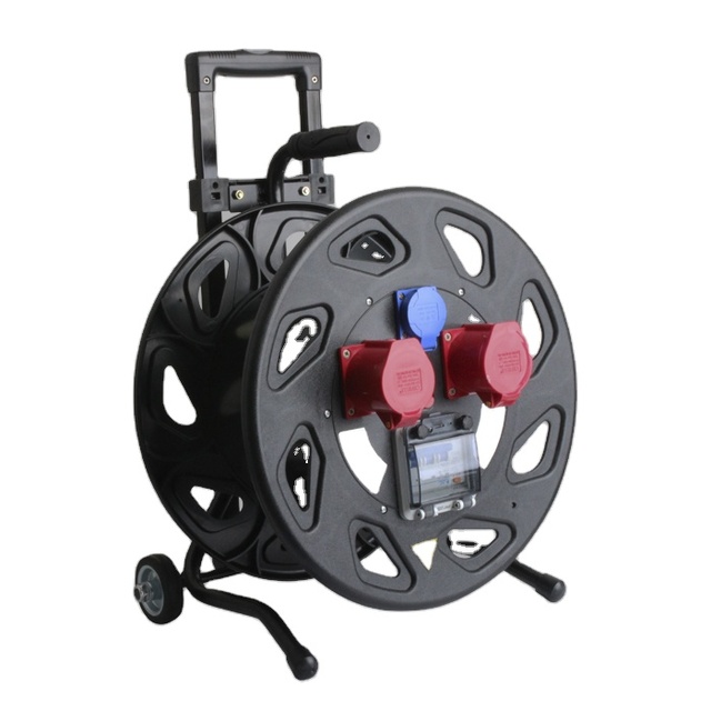 Industrial Extension Cable Reel 380V Cord Reel Support for Custom