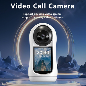 Cámara de seguridad inteligente TBFIT 2025 de 2MP, pantalla de 2,8 pulgadas, Monitor Wifi, videollamadas, intercomunicador, Sensor de imagen CCD, almacenamiento de datos en la nube - Product Image 6