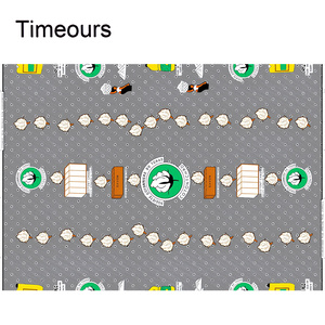 Cao Cấp Hai Mặt Tùy Chỉnh Ankara Vải-100% Polyester Hai Lớp In, Trung Quốc Nhà Máy Trực Tiếp Phi Vải Sáp - Product Image 4