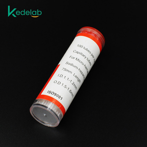 หลอดเก็บเลือดแบบแคปิลลารีขนาด 75 มม. สำหรับวิเคราะห์ฮีมาโตคริต  หลอดแคปิลลารีเคลือบสารไฮพาไรน์ สำหรับห้องปฏิบัติการ  ลดราคาพิเศษ - Product Image 2