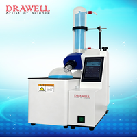 Évaporateur rotatif numérique de laboratoire DW-Mini-50 Drawell 0-310 RPM avec contrôle de vide