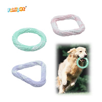 Famipet Fabricant Grossiste Nouveau Jouet à Mâcher pour Chien en TPR Non Toxique, Design Anneau, Robuste et Durable, Ensemble de Jouets pour Chiens