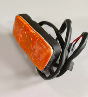 Accessoires de carrosserie de camion à benne basculante de haute qualité, clignotant latéral WG9925720012 pour lampe de camion