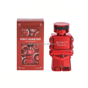 Perfume de Colonia de Larga Duración con Forma de Robot Metálico ODM/OEM, Fragancia para Hombre, Eau de Toilette - Product Image 3