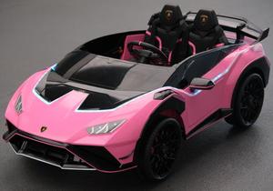 Auto Elettrica per Bambini <span class=keywords><strong>Lamborghini</strong></span> con Licenza Ufficiale, Due Posti, 24V, con Telecomando per Genitori - Product Image 2