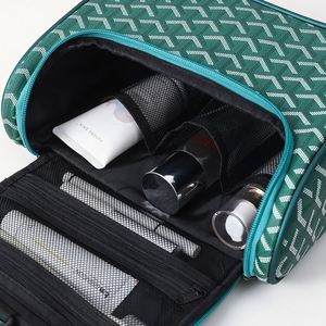 Bolsa de Aseo de Viaje Portátil de Gran Capacidad con Cierre de Nailon, Simple, Impermeable y Moderna, de Fábrica BSCI - Product Image 5