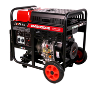 Senci 15kVA 12kVA 15W 10kW 8kW Dieselgenerator mit E-Start und Rädern OEM/ODM-Fabrik
