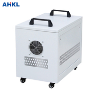 Convertisseur de tension monophasé vers triphasé 15KW, transformateur élévateur 110V 220V vers 380V 415V, bobine toroïdale en cuivre, changeur de phase