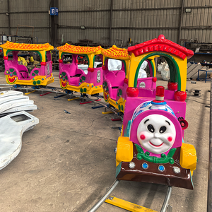 <span class=keywords><strong>Tren</strong></span> Eléctrico de Juguete para Parque de Atracciones con Vías para Niños y Adultos, Uso en Exteriores - Product Image 1